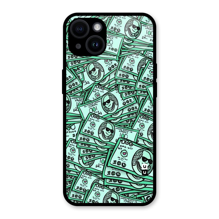 Money Swag Glass Back Case for iPhone 14