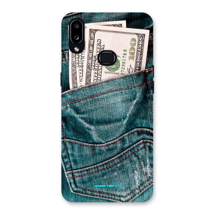 Money in Jeans Back Case for Galaxy A10s