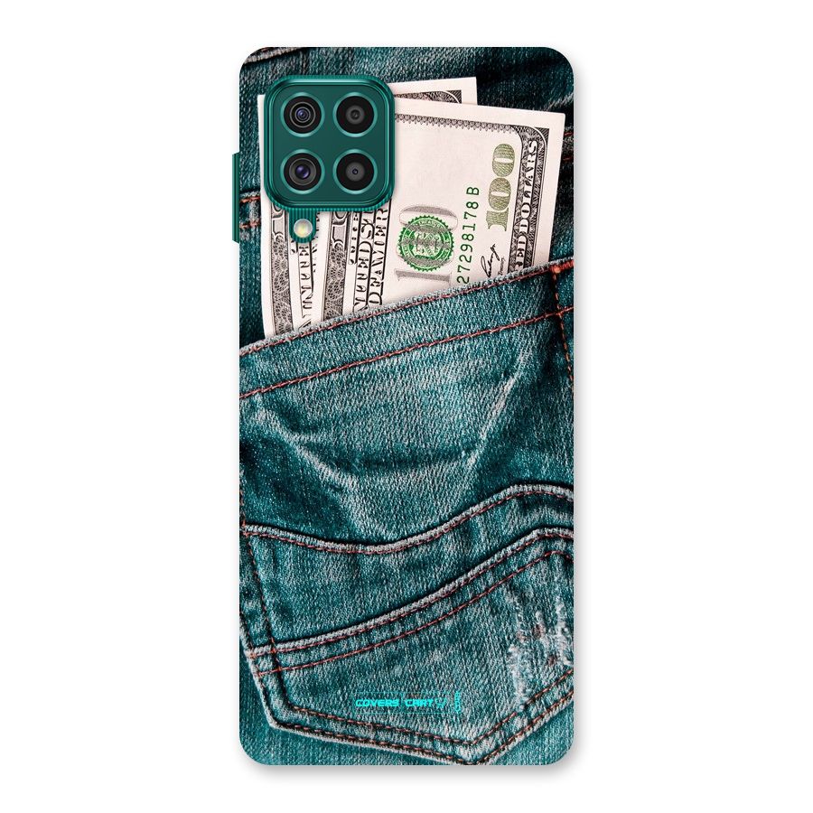 Money in Jeans Back Case for Galaxy F62