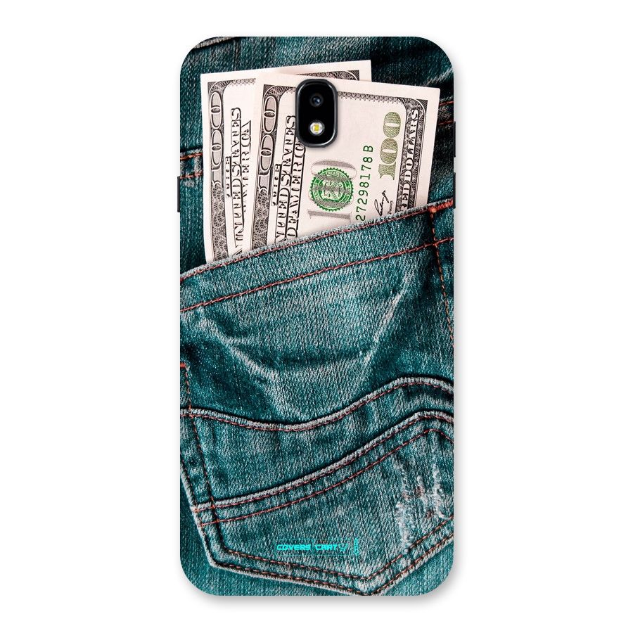Money in Jeans Back Case for Galaxy J7 Pro