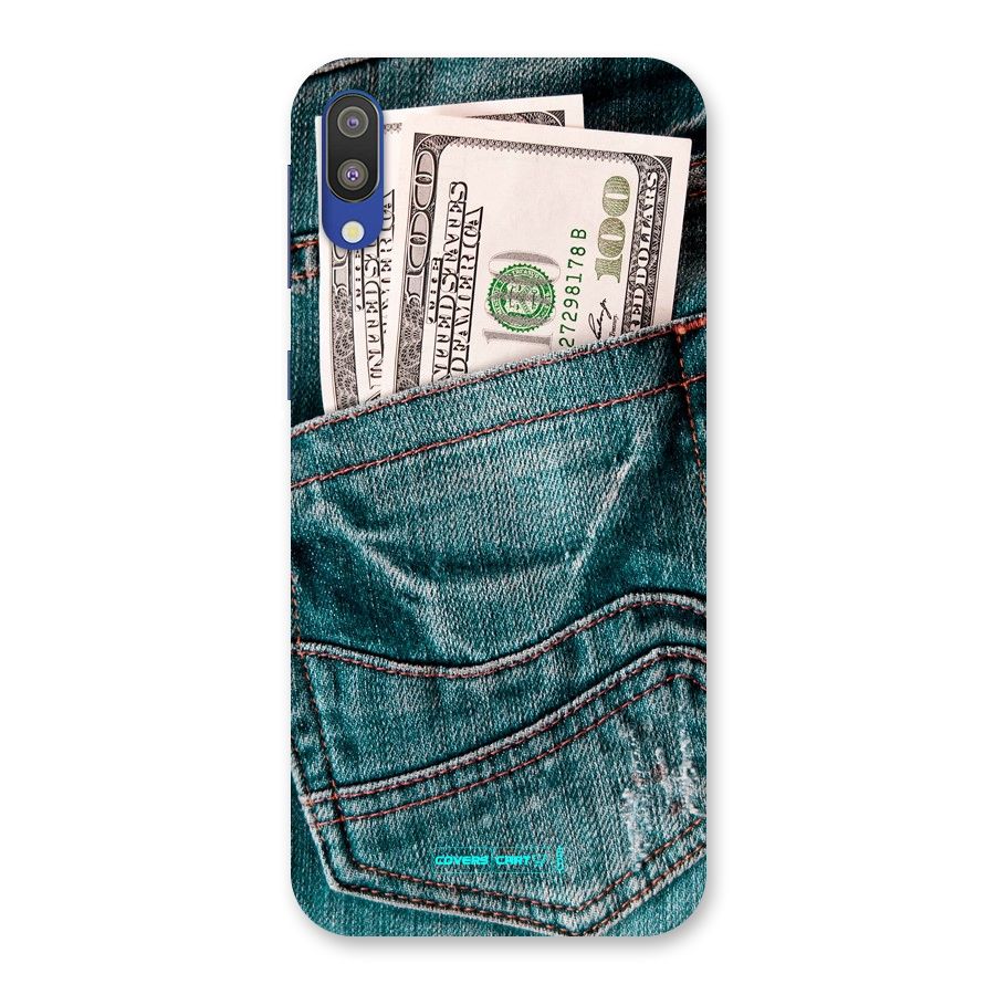 Money in Jeans Back Case for Galaxy M10