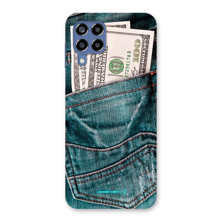 Money in Jeans Back Case for Galaxy M53 5G