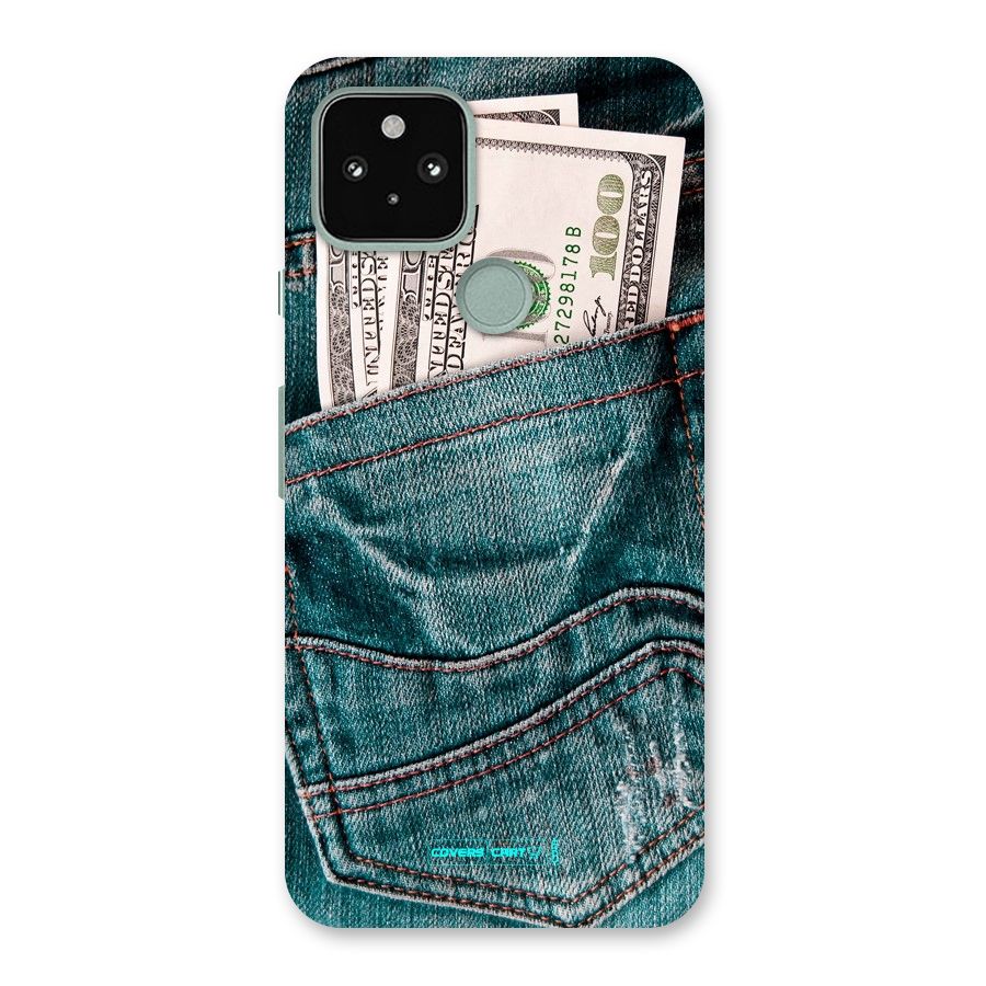 Money in Jeans Back Case for Google Pixel 5