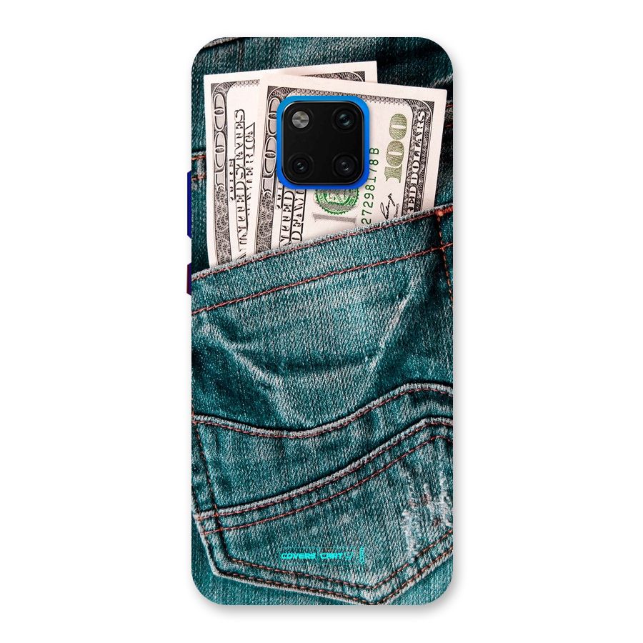 Money in Jeans Back Case for Huawei Mate 20 Pro