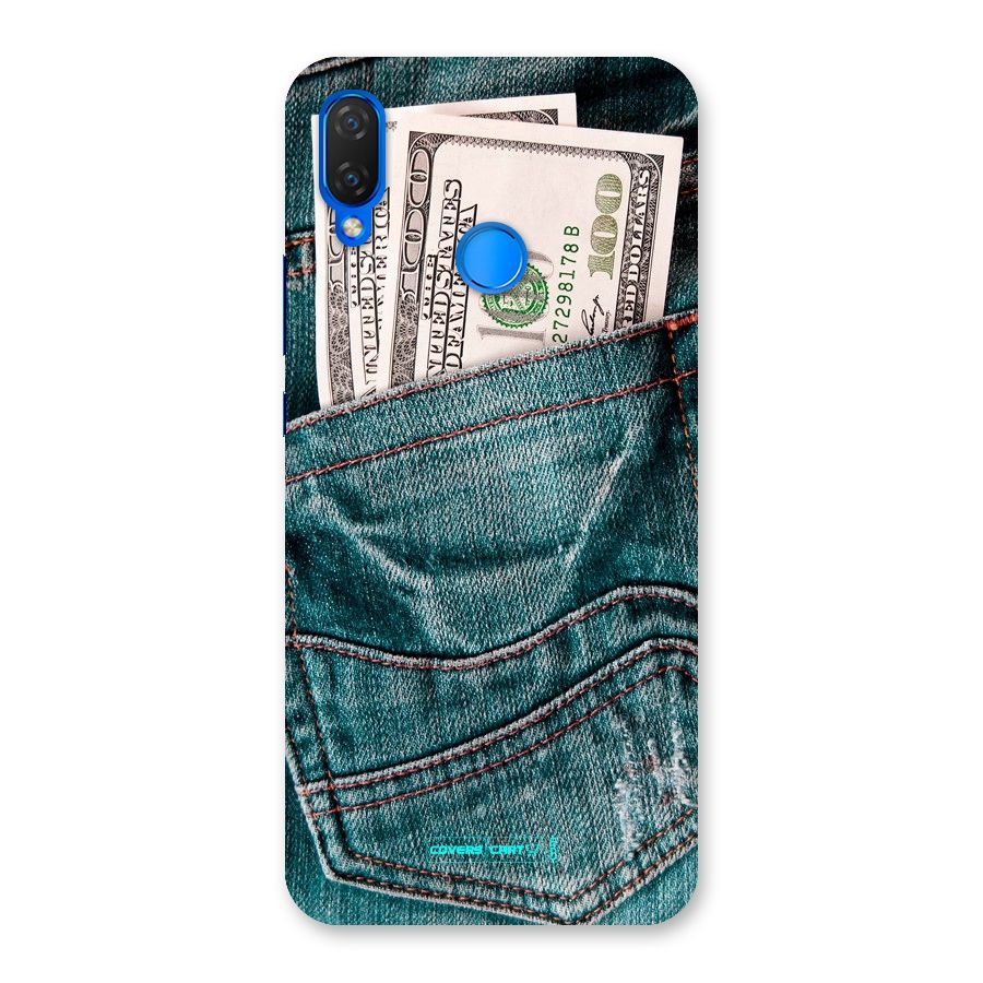 Money in Jeans Back Case for Huawei P Smart+