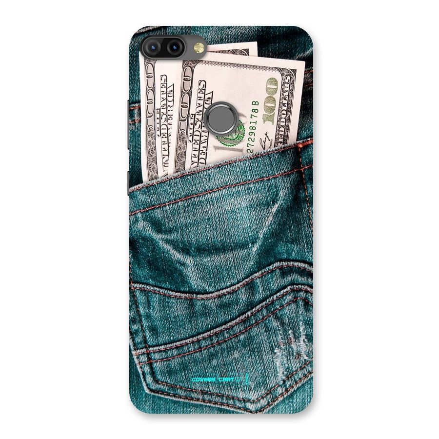 Money in Jeans Back Case for Infinix Hot 6 Pro