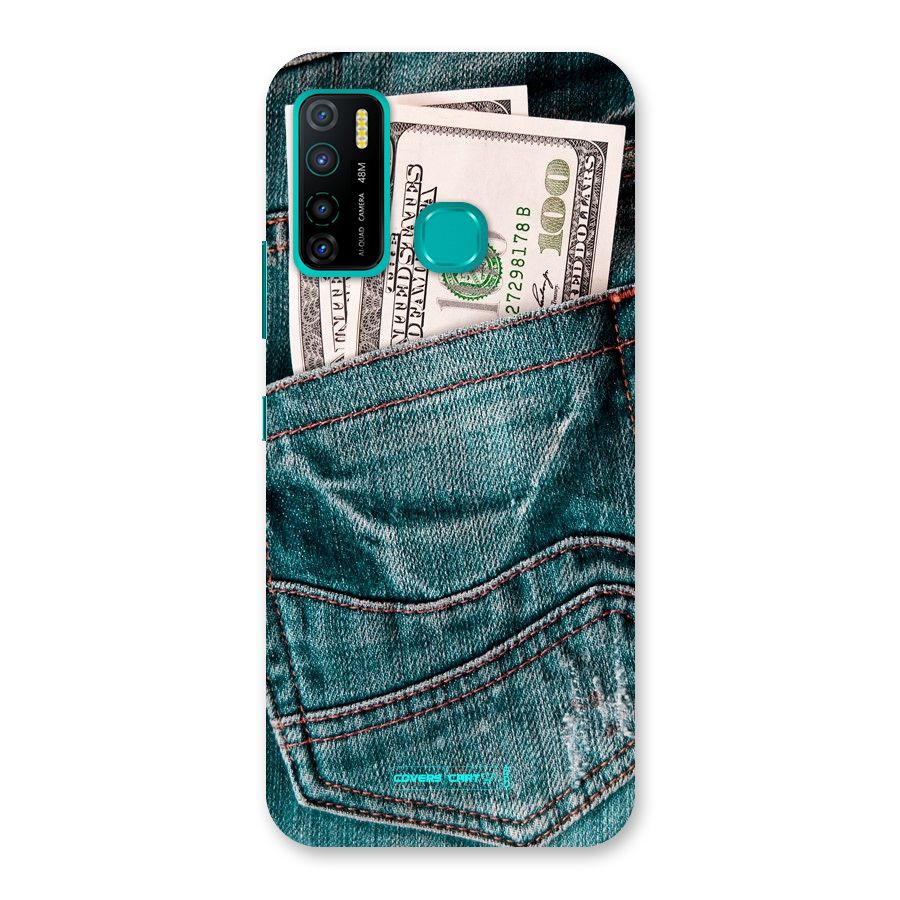 Money in Jeans Back Case for Infinix Hot 9 Pro