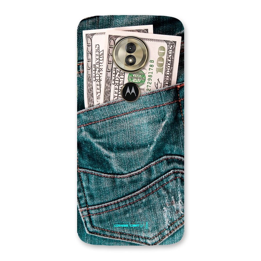 Money in Jeans Back Case for Moto G6 Play