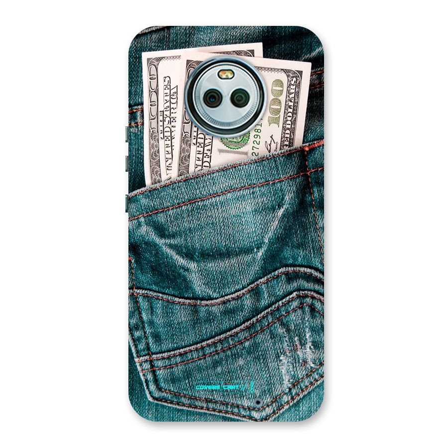 Money in Jeans Back Case for Moto X4