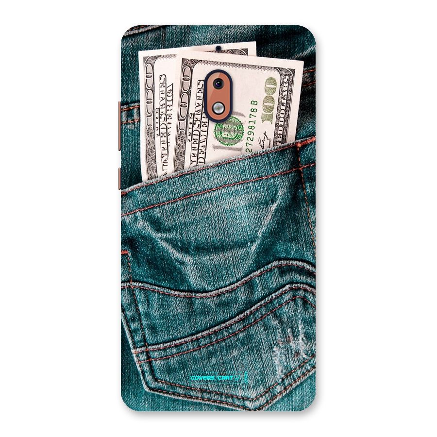 Money in Jeans Back Case for Nokia 2.1