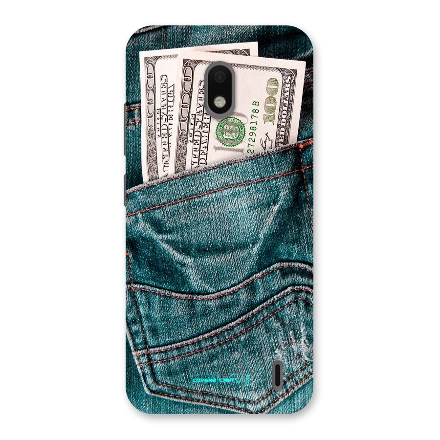Money in Jeans Back Case for Nokia 2.2