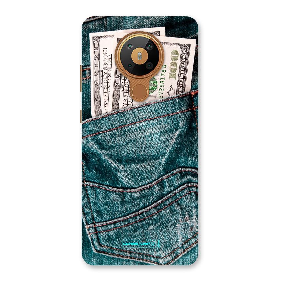 Money in Jeans Back Case for Nokia 5.3
