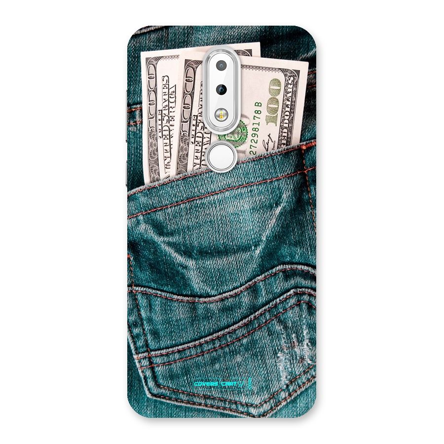 Money in Jeans Back Case for Nokia 6.1 Plus