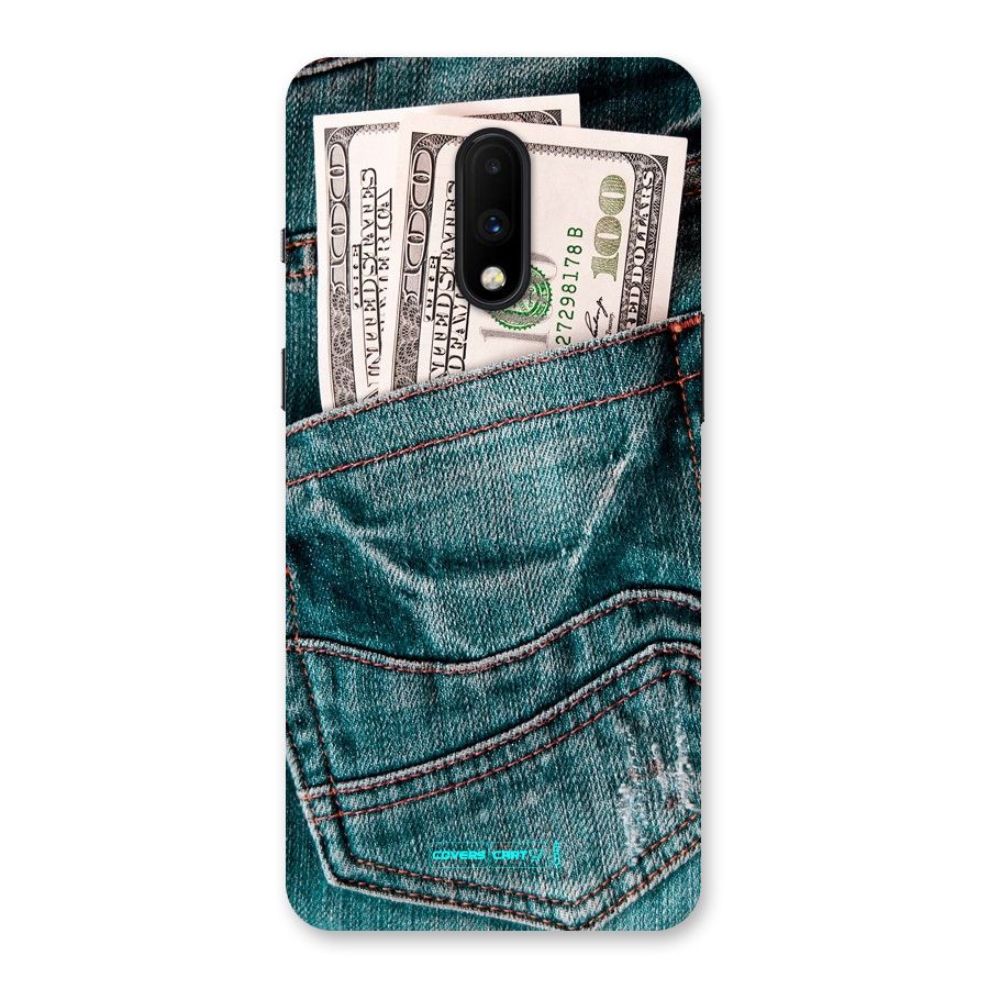 Money in Jeans Back Case for OnePlus 7