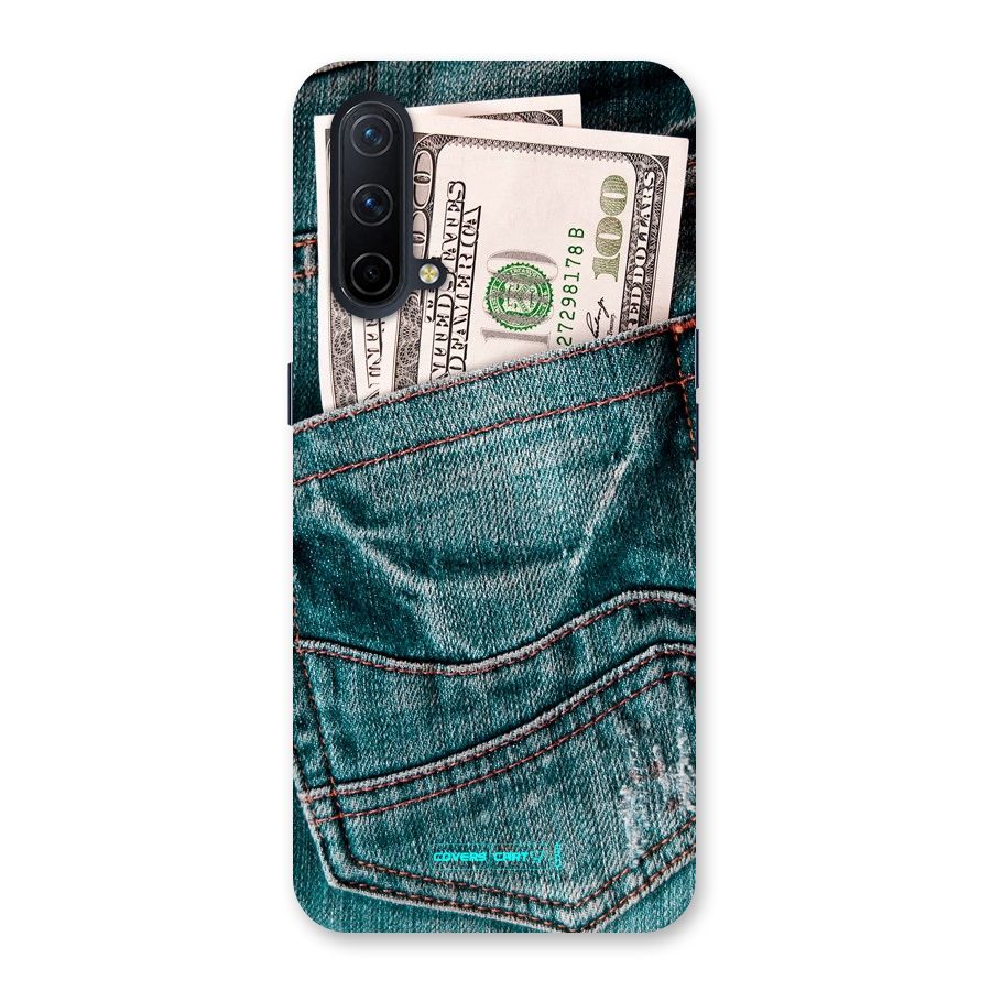 Money in Jeans Back Case for OnePlus Nord CE 5G