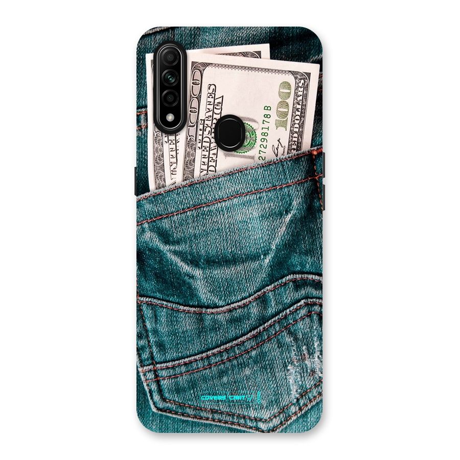 Money in Jeans Back Case for Oppo A31