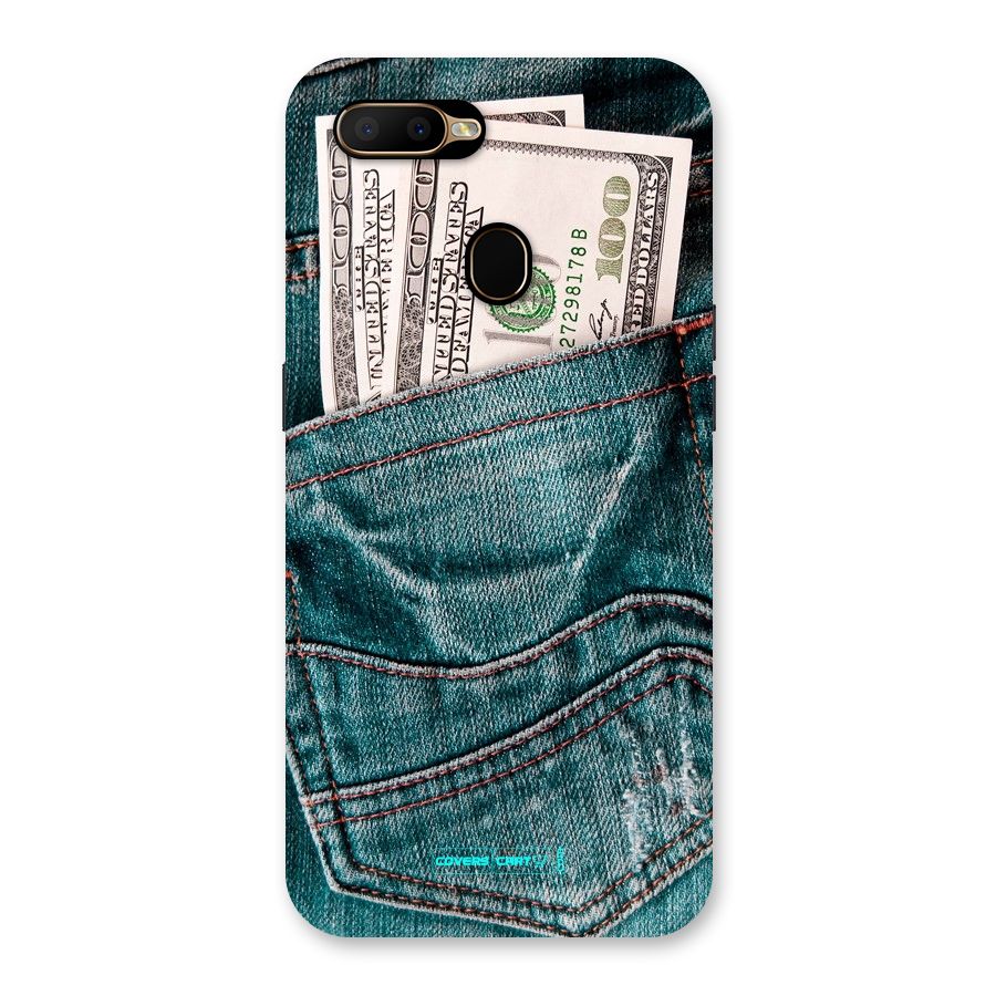 Money in Jeans Back Case for Oppo A5s
