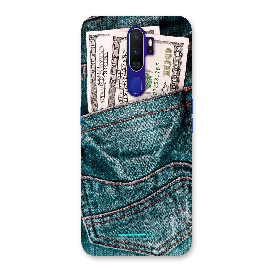 Money in Jeans Back Case for Oppo A9 (2020)