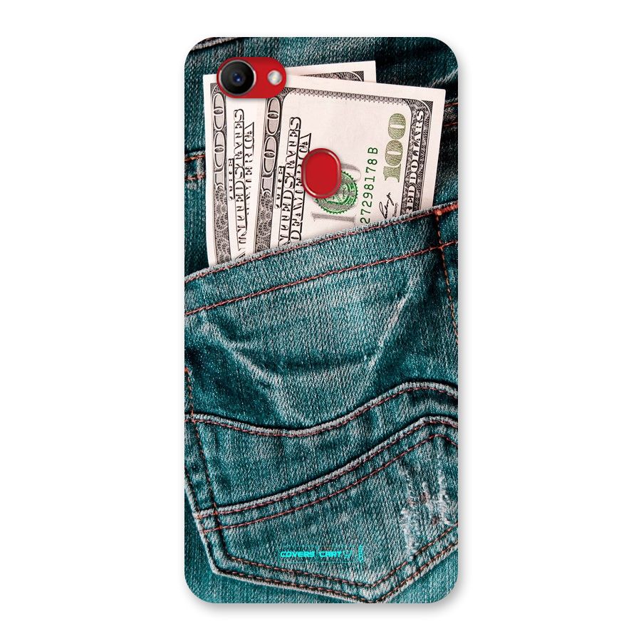 Money in Jeans Back Case for Oppo F7