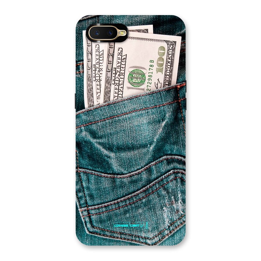 Money in Jeans Back Case for Oppo K1