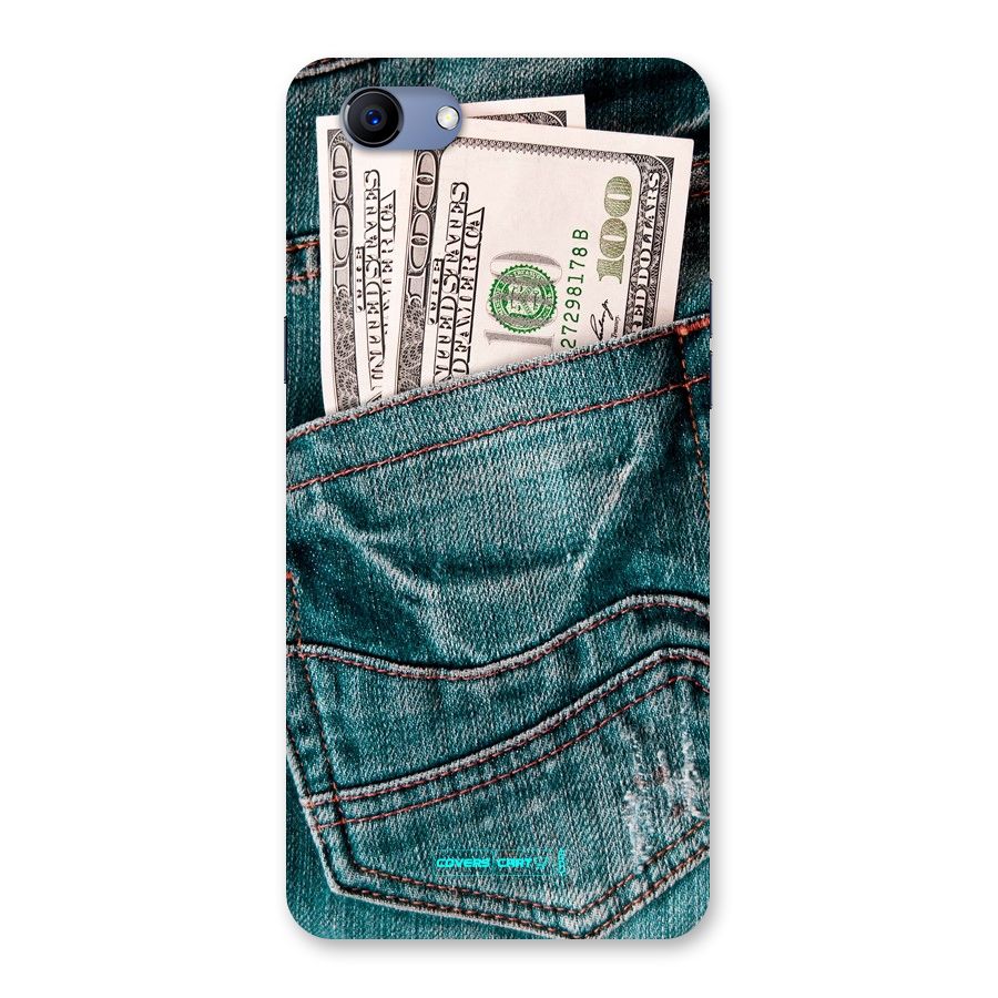 Money in Jeans Back Case for Oppo Realme 1
