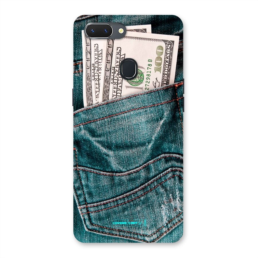 Money in Jeans Back Case for Oppo Realme 2