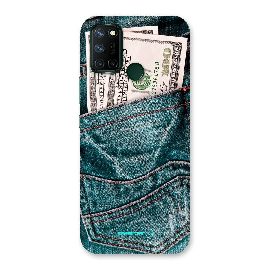 Money in Jeans Back Case for Realme 7i