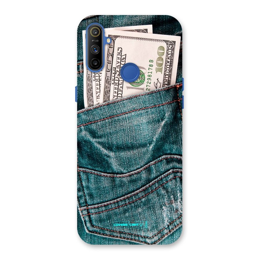 Money in Jeans Back Case for Realme Narzo 10A