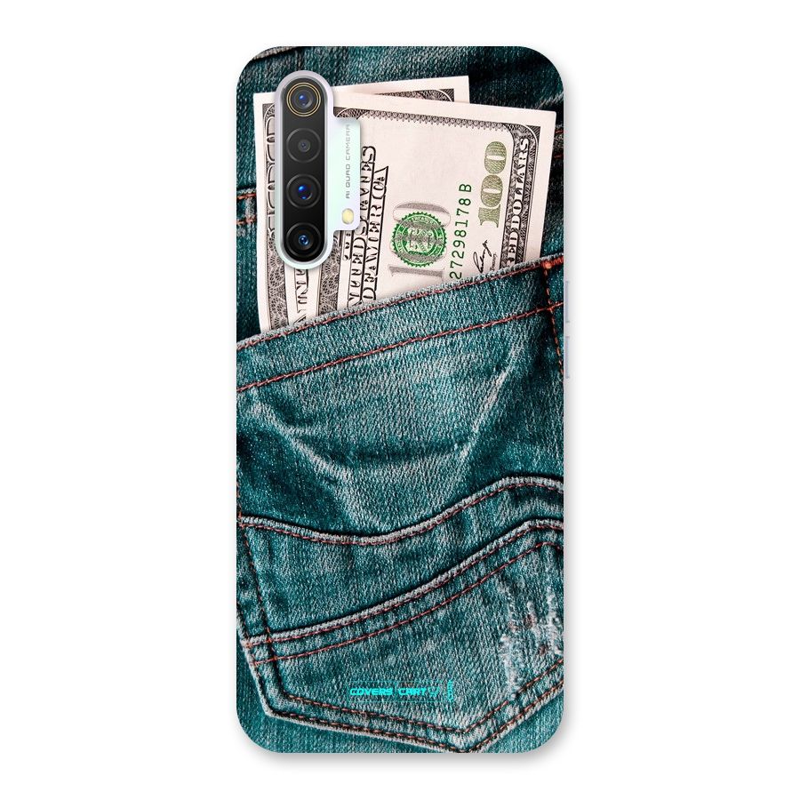 Money in Jeans Back Case for Realme X3