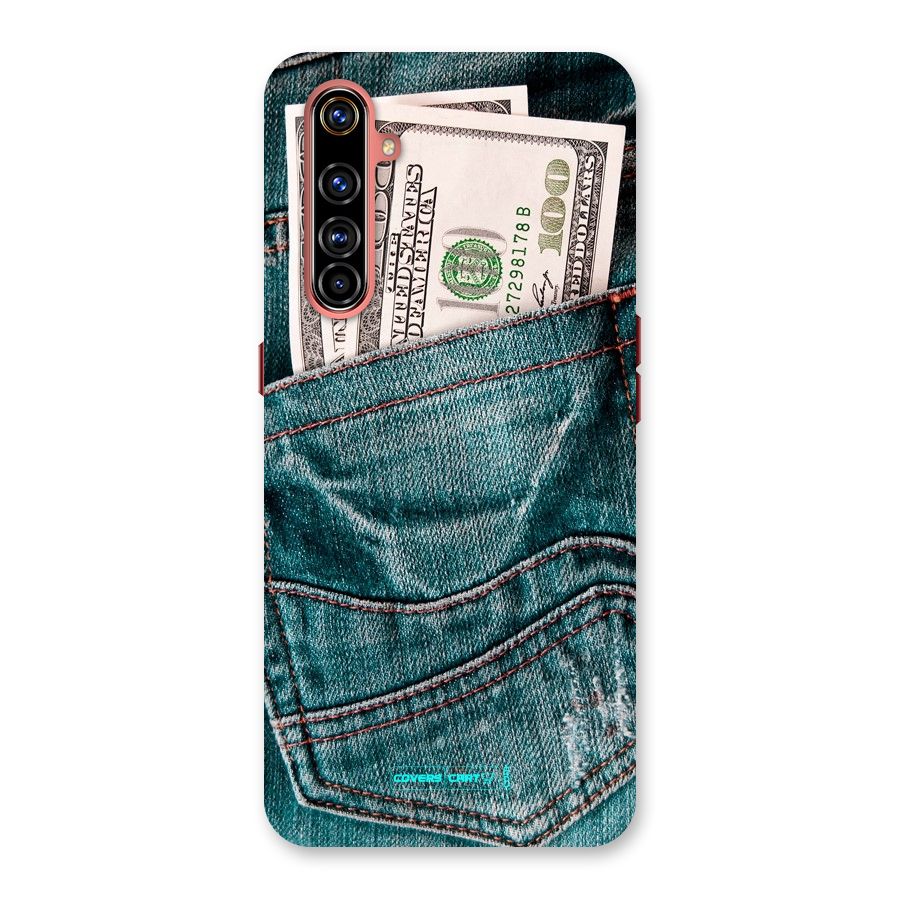 Money in Jeans Back Case for Realme X50 Pro