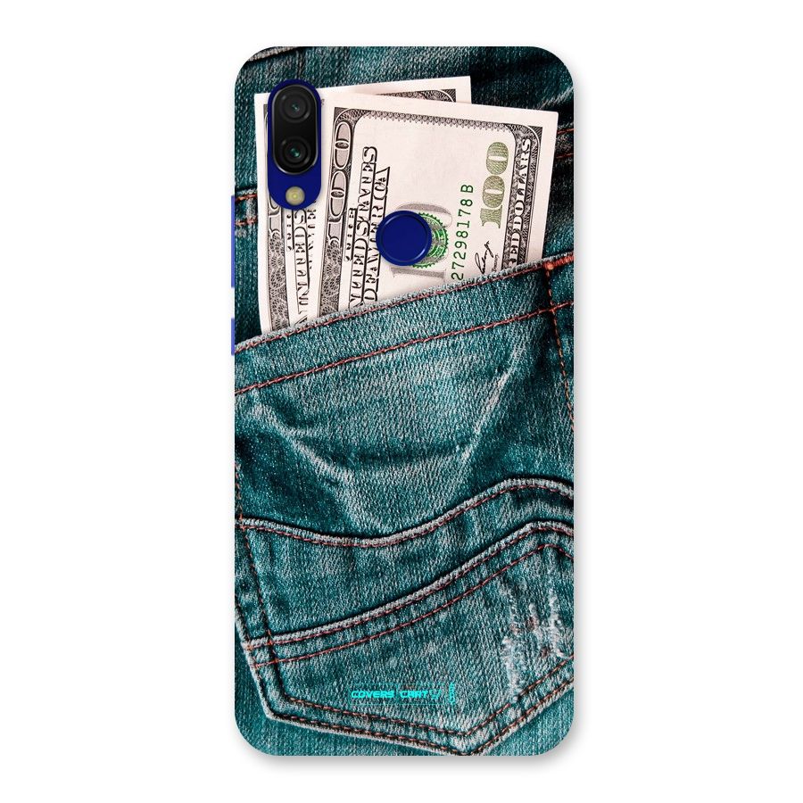 Money in Jeans Back Case for Redmi 7