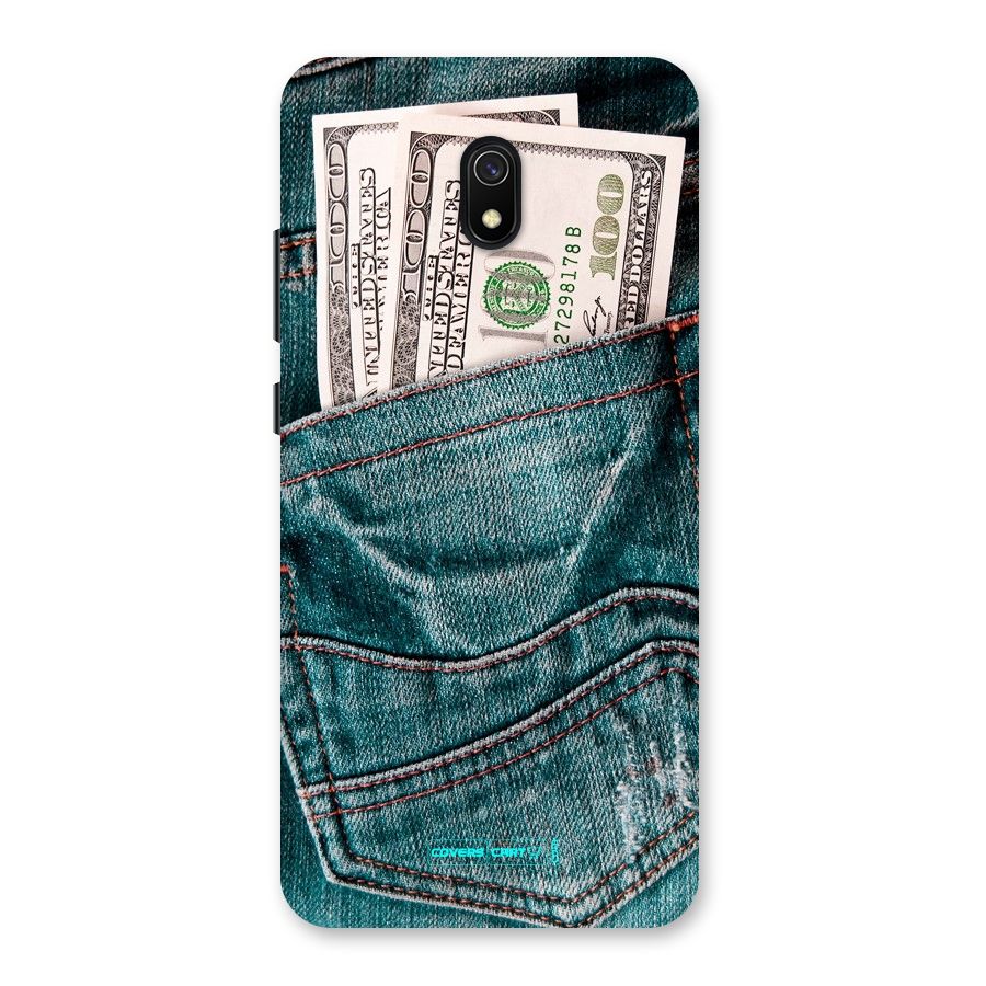 Money in Jeans Back Case for Redmi 8A