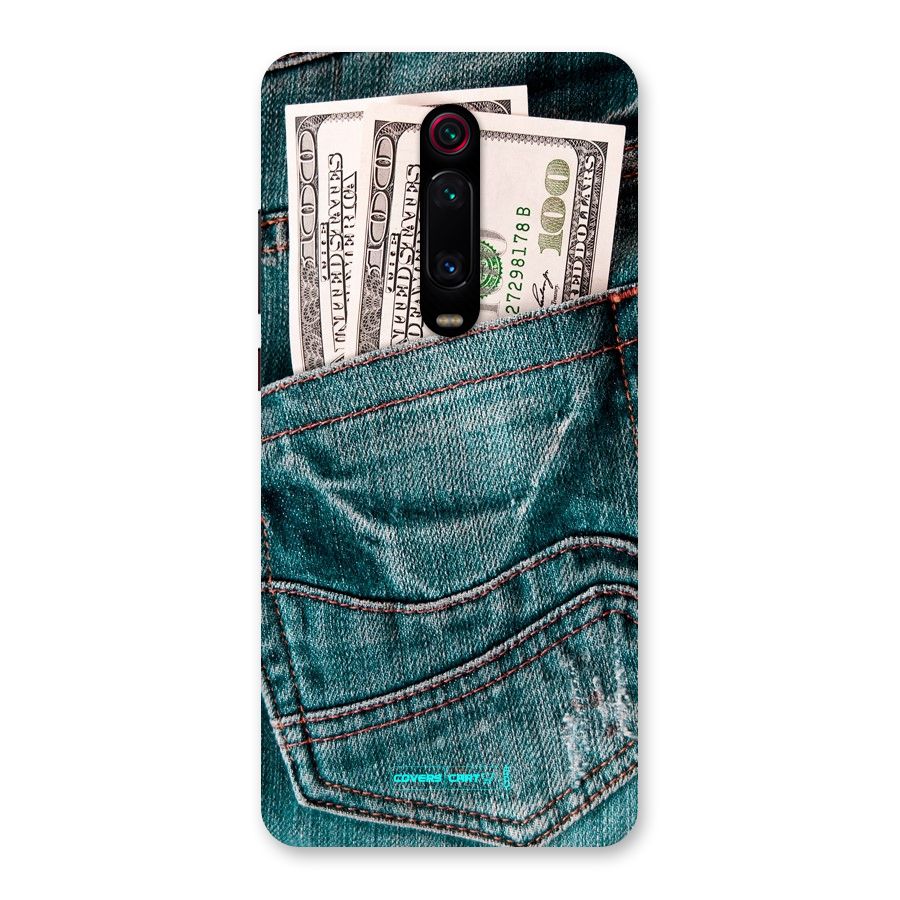 Money in Jeans Back Case for Redmi K20