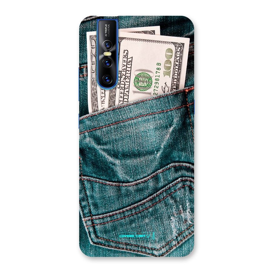 Money in Jeans Back Case for Vivo V15 Pro
