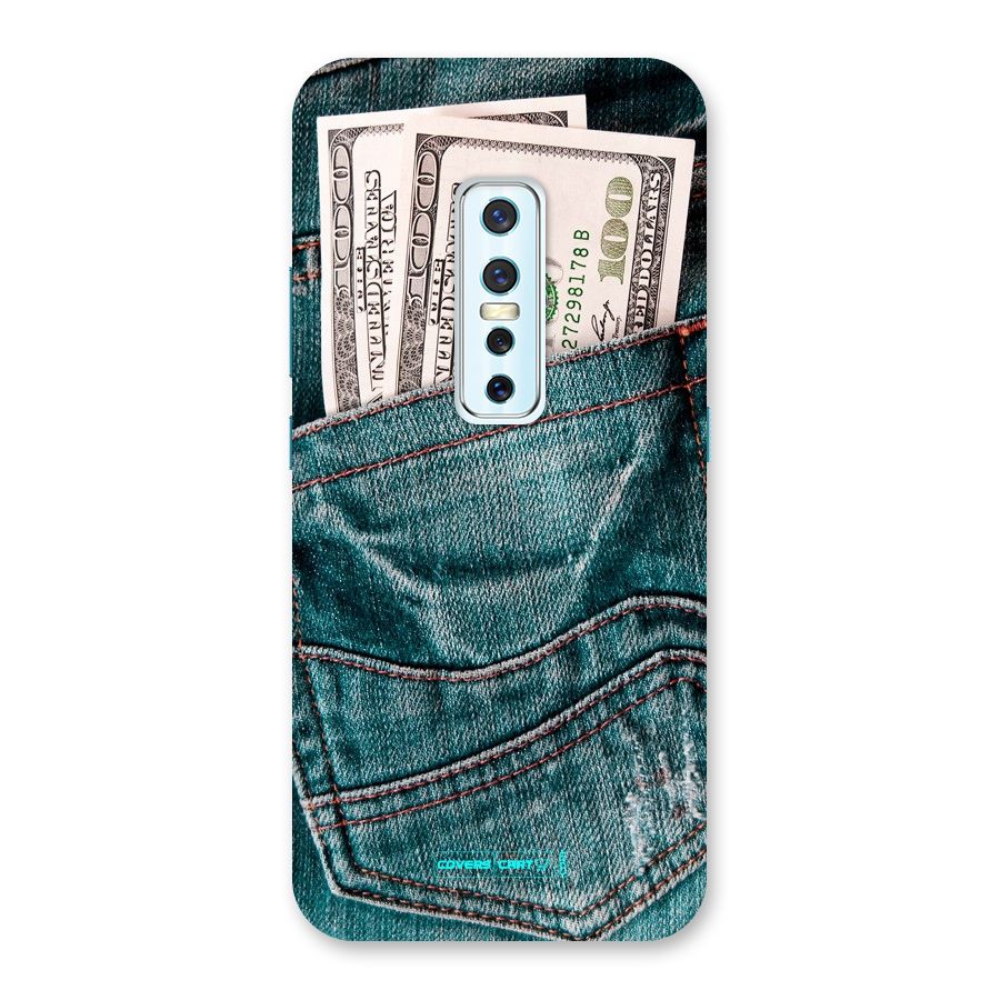 Money in Jeans Back Case for Vivo V17 Pro