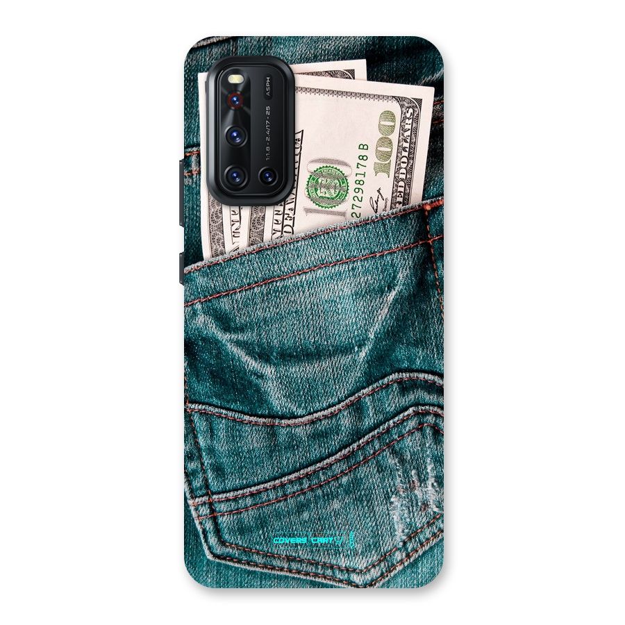 Money in Jeans Back Case for Vivo V19