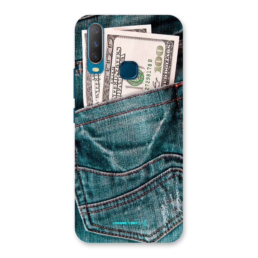 Money in Jeans Back Case for Vivo Y17