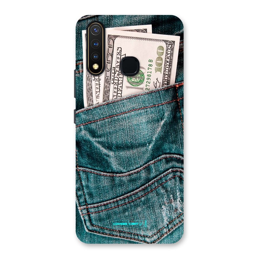 Money in Jeans Back Case for Vivo Y19