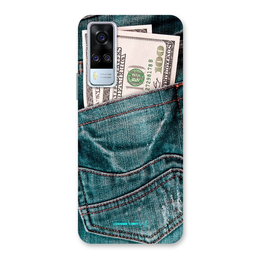 Money in Jeans Back Case for Vivo Y31