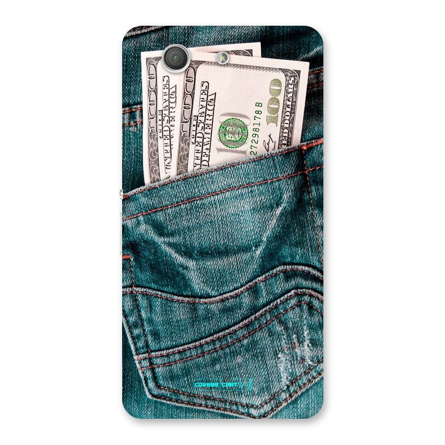 Money in Jeans Back Case for Xperia Z3 Compact