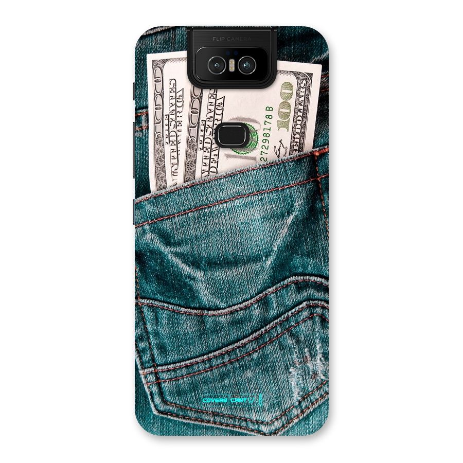 Money in Jeans Back Case for Zenfone 6z