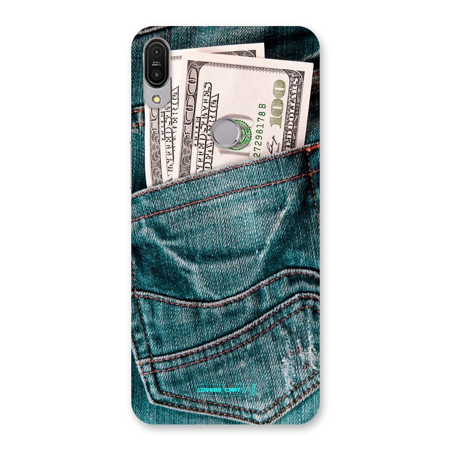 Money in Jeans Back Case for Zenfone Max Pro M1