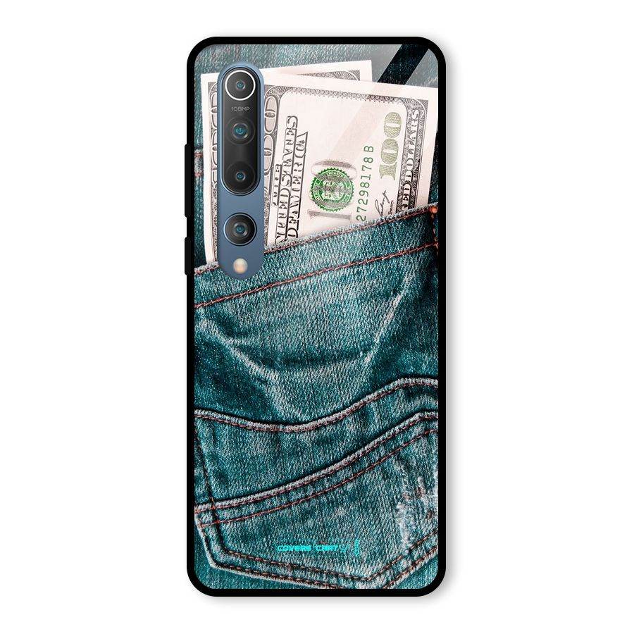 Money in Jeans Glass Back Case for Mi 10