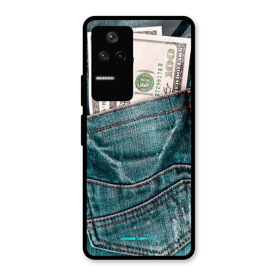 Money in Jeans Glass Back Case for Poco F4 5G