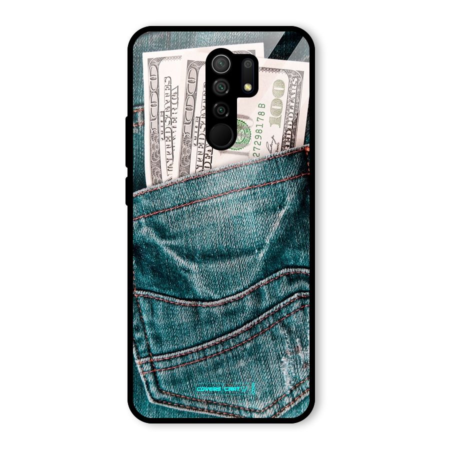 Money in Jeans Glass Back Case for Poco M2
