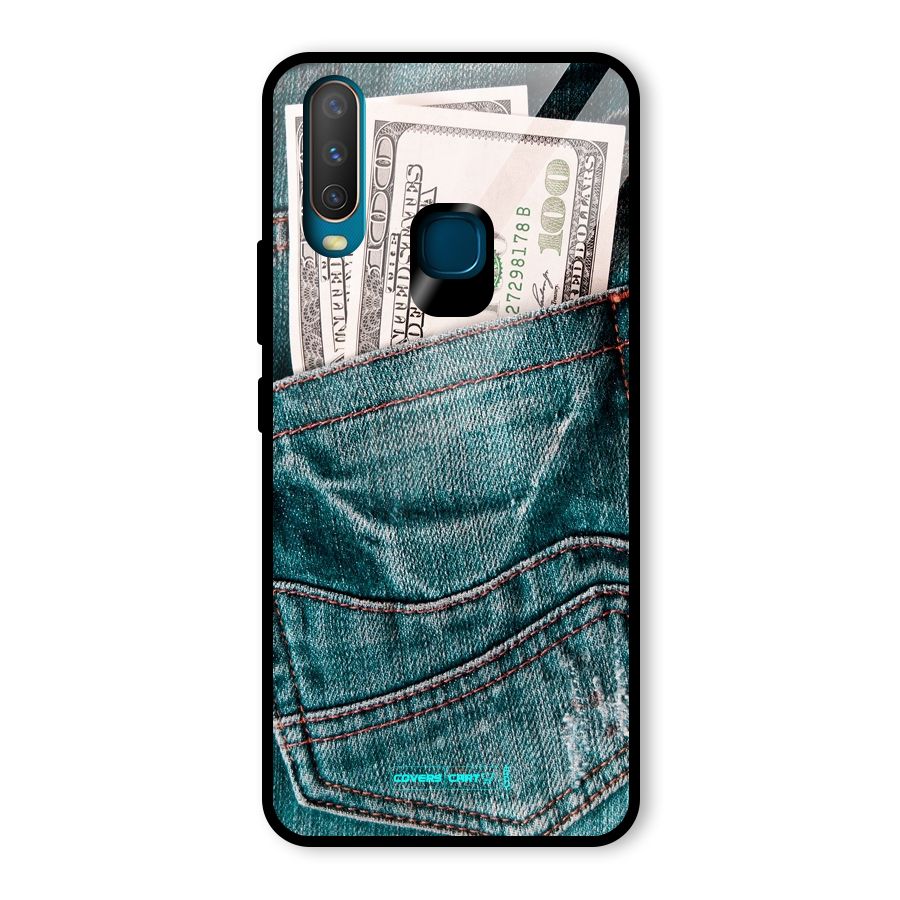 Money in Jeans Glass Back Case for Vivo U10