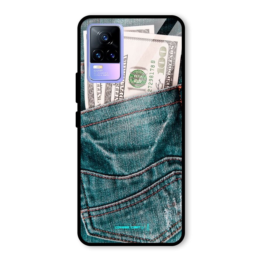 Money in Jeans Glass Back Case for Vivo Y73