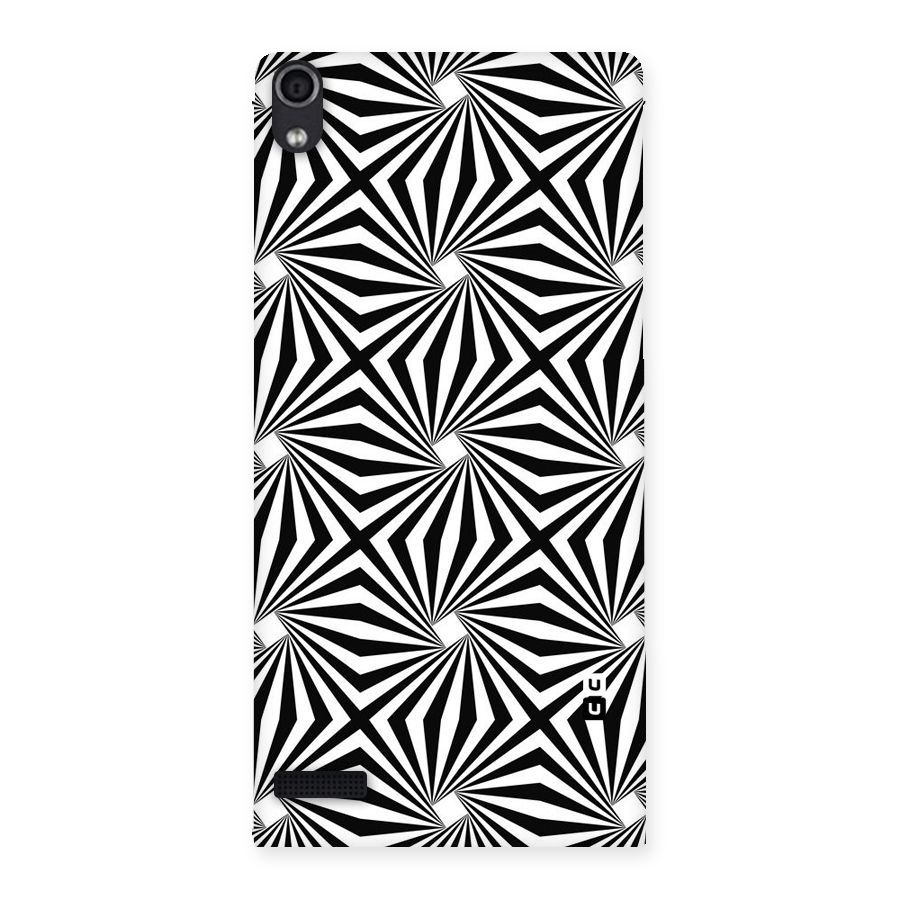 Monochromatic Swirls Back Case for Ascend P6