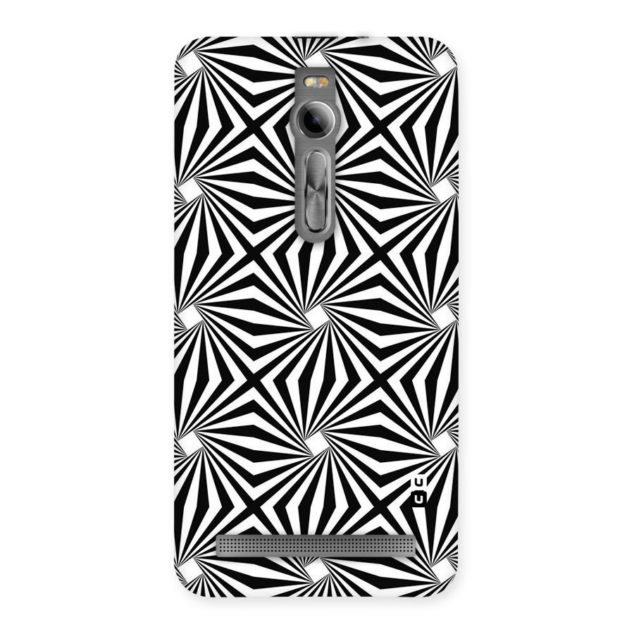 Monochromatic Swirls Back Case for Asus Zenfone 2