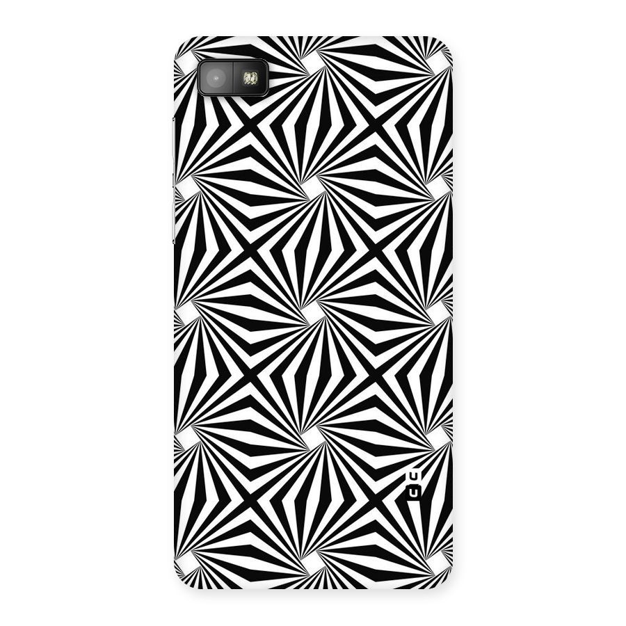 Monochromatic Swirls Back Case for Blackberry Z10